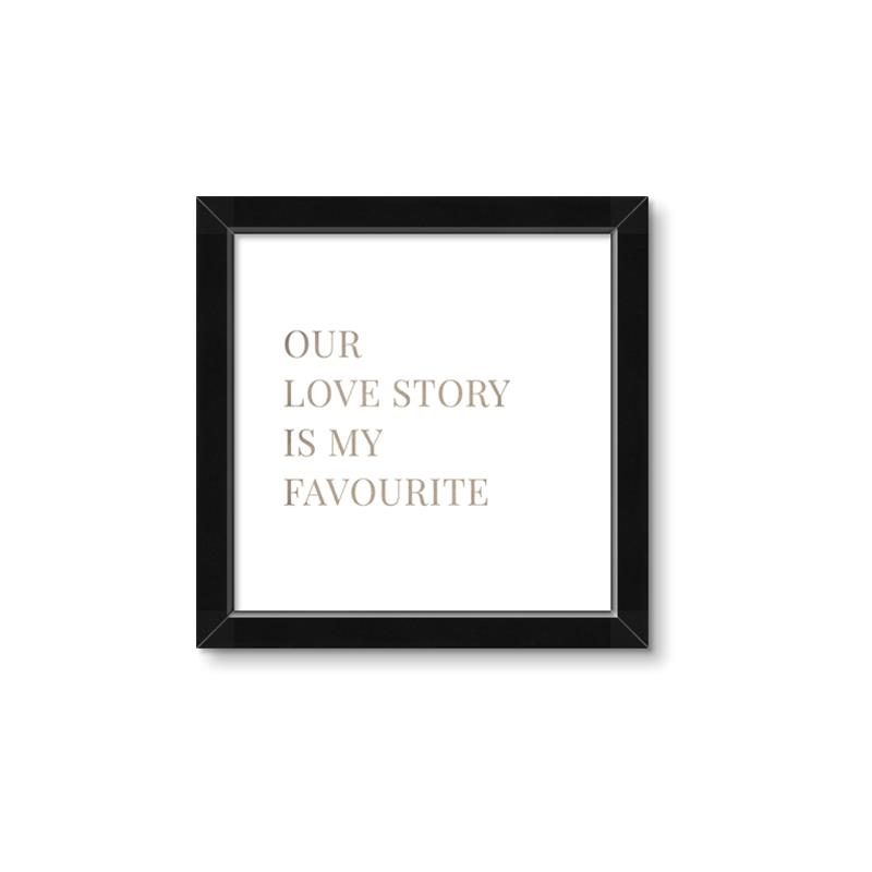 Picture of Our Love Story _GroupedProduct_Square_Framed_Matted_
