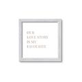 Picture of Our Love Story _GroupedProduct_Square_Framed_Matted_