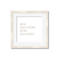 Picture of Our Love Story _GroupedProduct_Square_Framed_Matted_