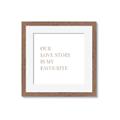 Picture of Our Love Story _GroupedProduct_Square_Framed_Matted_