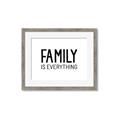 Picture of Family V _GroupedProduct_Rectangle_Landscape_Framed_Matted_