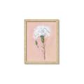 Picture of Single White Flower _GroupedProduct_Rectangle_Portrait_Framed_Matted_