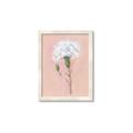 Picture of Single White Flower _GroupedProduct_Rectangle_Portrait_Framed_Matted_