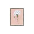 Picture of Single White Flower _GroupedProduct_Rectangle_Portrait_Framed_Matted_