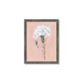 Picture of Single White Flower _GroupedProduct_Rectangle_Portrait_Framed_Matted_