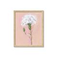Picture of Single White Flower _GroupedProduct_Rectangle_Portrait_Framed_Matted_
