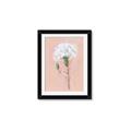 Picture of Single White Flower _GroupedProduct_Rectangle_Portrait_Framed_Matted_