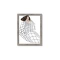 Picture of Lady Checks I _GroupedProduct_Rectangle_Portrait_Framed_Matted_