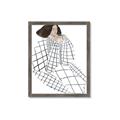 Picture of Lady Checks I _GroupedProduct_Rectangle_Portrait_Framed_Matted_