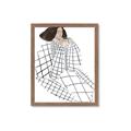 Picture of Lady Checks I _GroupedProduct_Rectangle_Portrait_Framed_Matted_