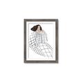 Picture of Lady Checks I _GroupedProduct_Rectangle_Portrait_Framed_Matted_