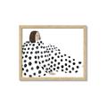 Picture of Lady Polka Dot _GroupedProduct_Rectangle_Landscape_Framed_Matted_