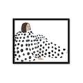 Picture of Lady Polka Dot _GroupedProduct_Rectangle_Landscape_Framed_Matted_