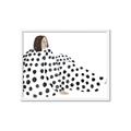 Picture of Lady Polka Dot _GroupedProduct_Rectangle_Landscape_Framed_Matted_