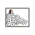 Picture of Lady Polka Dot _GroupedProduct_Rectangle_Landscape_Framed_Matted_