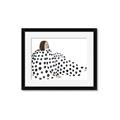 Picture of Lady Polka Dot _GroupedProduct_Rectangle_Landscape_Framed_Matted_