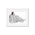 Picture of Lady Polka Dot _GroupedProduct_Rectangle_Landscape_Framed_Matted_