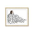 Picture of Lady Polka Dot _GroupedProduct_Rectangle_Landscape_Framed_Matted_