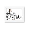 Picture of Lady Polka Dot _GroupedProduct_Rectangle_Landscape_Framed_Matted_