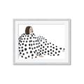 Picture of Lady Polka Dot _GroupedProduct_Rectangle_Landscape_Framed_Matted_