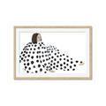 Picture of Lady Polka Dot _GroupedProduct_Rectangle_Landscape_Framed_Matted_