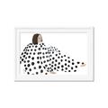 Picture of Lady Polka Dot _GroupedProduct_Rectangle_Landscape_Framed_Matted_