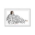 Picture of Lady Polka Dot _GroupedProduct_Rectangle_Landscape_Framed_Matted_