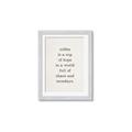 Picture of Cup of Hope _GroupedProduct_Rectangle_Portrait_Framed_Matted_