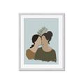 Picture of Pride love III _GroupedProduct_Rectangle_Portrait_Framed_Matted_