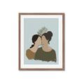 Picture of Pride love III _GroupedProduct_Rectangle_Portrait_Framed_Matted_