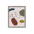 Picture of Line drawn Kiss I _GroupedProduct_Rectangle_Portrait_Framed_Matted_