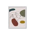 Picture of Line drawn Kiss I _GroupedProduct_Rectangle_Portrait_Framed_Matted_