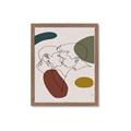 Picture of Line drawn Kiss I _GroupedProduct_Rectangle_Portrait_Framed_Matted_