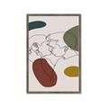 Picture of Line drawn Kiss I _GroupedProduct_Rectangle_Portrait_Framed_Matted_