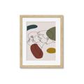 Picture of Line drawn Kiss I _GroupedProduct_Rectangle_Portrait_Framed_Matted_