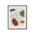 Picture of Line drawn Kiss I _GroupedProduct_Rectangle_Portrait_Framed_Matted_