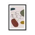 Picture of Line drawn Kiss I _GroupedProduct_Rectangle_Portrait_Framed_Matted_
