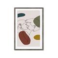 Picture of Line drawn Kiss I _GroupedProduct_Rectangle_Portrait_Framed_Matted_