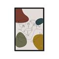 Picture of Line drawn Kiss II _GroupedProduct_Rectangle_Portrait_Framed_Matted_