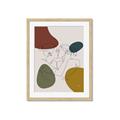 Picture of Line drawn Kiss II _GroupedProduct_Rectangle_Portrait_Framed_Matted_