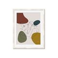 Picture of Line drawn Kiss II _GroupedProduct_Rectangle_Portrait_Framed_Matted_