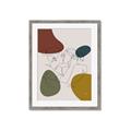 Picture of Line drawn Kiss II _GroupedProduct_Rectangle_Portrait_Framed_Matted_