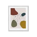 Picture of Line drawn Kiss II _GroupedProduct_Rectangle_Portrait_Framed_Matted_