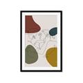 Picture of Line drawn Kiss II _GroupedProduct_Rectangle_Portrait_Framed_Matted_