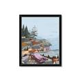 Picture of Coastal Feel I _GroupedProduct_Rectangle_Portrait_Framed_Matted_