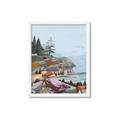 Picture of Coastal Feel I _GroupedProduct_Rectangle_Portrait_Framed_Matted_