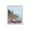 Picture of Coastal Feel I _GroupedProduct_Rectangle_Portrait_Framed_Matted_