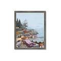 Picture of Coastal Feel I _GroupedProduct_Rectangle_Portrait_Framed_Matted_