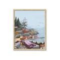 Picture of Coastal Feel I _GroupedProduct_Rectangle_Portrait_Framed_Matted_