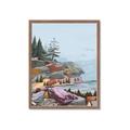 Picture of Coastal Feel I _GroupedProduct_Rectangle_Portrait_Framed_Matted_